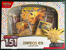 NEW Pokemon TCG Scarlet Violet 151 Zapdos Collection Box Sealed - READ