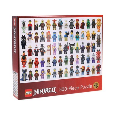 LEGO NINJAGO 500-Piece Puzzle Spiel Englisch 2026 Abrams & Chronicle Books