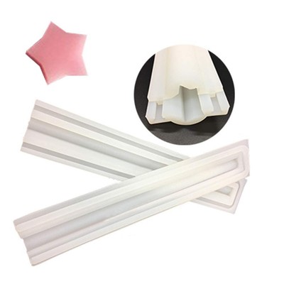 EchoDone Star Tube Column Silicone Soap Candle Mold Embed Soap Making Supplie...