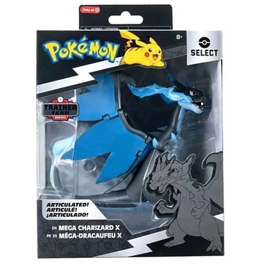 Pokemon Select Mega Charizard X Trainer Team Series Figure Jazwares Target