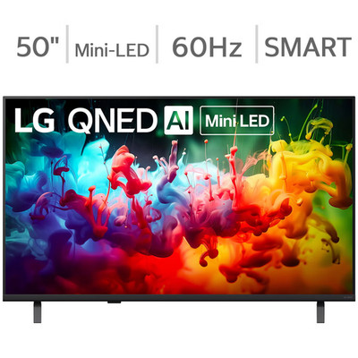 LG 50'' Class - QNED AI Mini LED QNED75B Series - 4K Smart TV - Allstate 3-Year P
