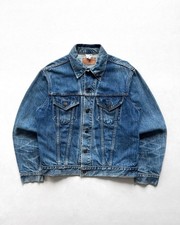 VINTAGE 1970S LEVI'S 70505 BIG E TYPE III DENIM JACKET M 