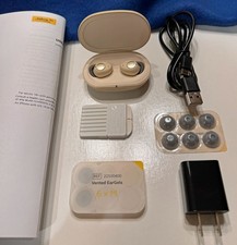 Jabra Enhance Plus OTC Rechargeable Hearing Aids Buds Beige w/iPhone Streaming