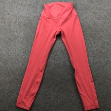 Lululemon Leggings Womens 4 Coral Pink High Rise Yoga Leggings Workout