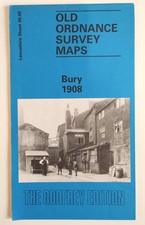 Bury 1908 Old Ordnance Survey Map - Lancashire 88.09a Nick Burton OS Maps