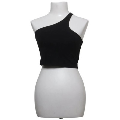 & Other Stories, Crop Top, Größe: 38, Schwarz, Elasthan/Polyamid/Viskose #uDM