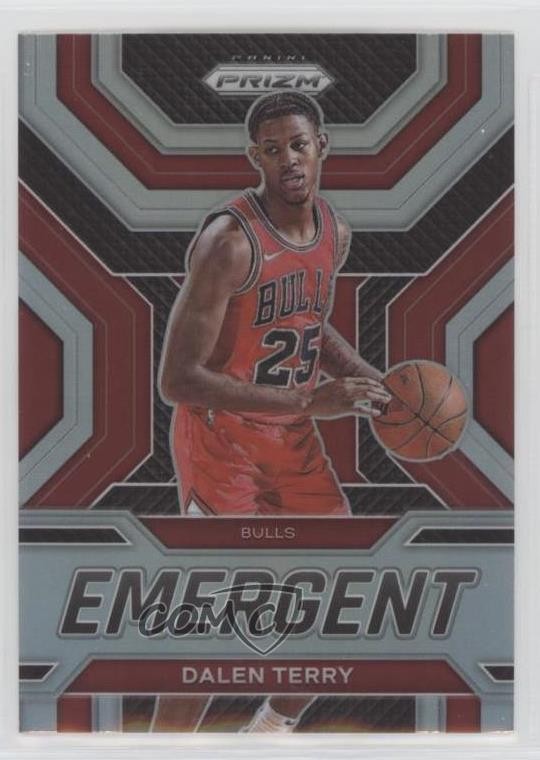 2022-23 Panini Prizm Emergent Silver Prizm Dalen Terry #29 0jm6