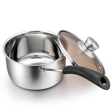 2qt Saucepan Stainless Steel 2 Quart Saucepan With Lid Multipurpose Sauce Pan Fo