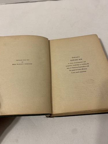 Scarce 1919 “Household Engineering” Christine Frederick SIGNED Revised Edition - Foto 8 di 15