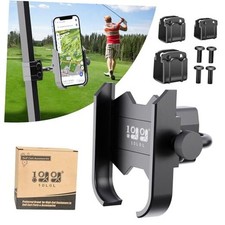 Phone Mount for Yamaha, EZGO, Club Car, 360-Degree Rotatable Universal Golf