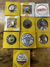 Vtg Presbyterian Methodist Pin Lot UMC 50 75 100 Year Omaha NE Sunday School
