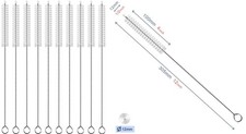 Set of 10-Pack Straw Cleaner Brush Extend 12 inch, Extra Wide 12mm diameter