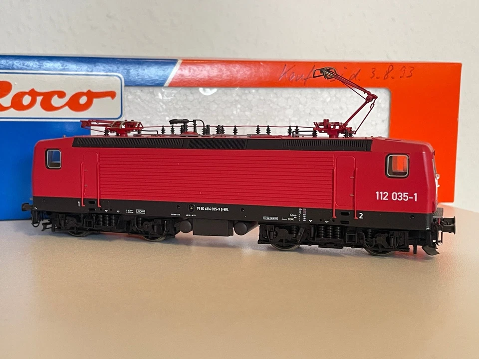 Roco H0 DC Elektrolok BR 114 "112 035-1" WFL Ep. VI Einzelstück (aus 43681) OVP - Bild 4 von 4
