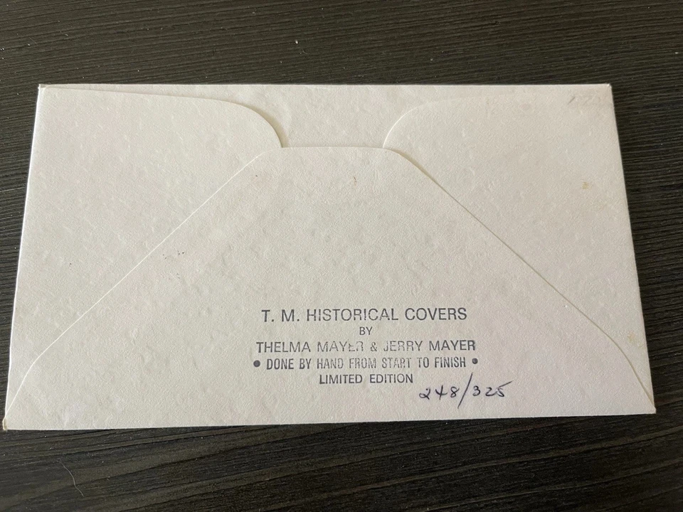 FIRST DAY OF ISSUE POSTAGE STAMP - Jackie Robinson-‘82 Postmarked Cooperstown NY - Image 4 of 4