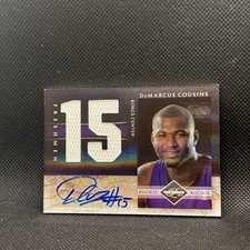 2010-11 Panini Limited  DeMarcus Cousins #5 Signatures /99 