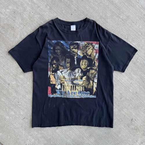 Playera Vintage Barack Obama 2008 Yes We Can Rap Tee | Meses sin interés