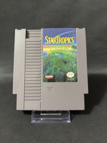 Startropics (Nintendo NES) Authentic CIB Complete w/ Letter Tested & Cleaned!