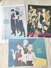 Yuri!!! Póster en ICE Café + Póster de museo + Juego de alfombrillas de almuerzo de pimienta sin abrir