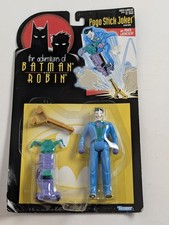 1995 Kenner Joker Pogo Stick Batman Animated Figure MOC Sealed