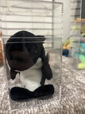 Ty Beanie Babies Waves the Orca Whale Plush Toys - 4084