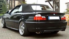 FOX Duplex Racinganlage ab Kat je 2x76 für BMW 3er E46 Limo Touring Coupe Cabrio