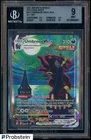 2021 Pokemon Sword & Shield Evolving Skies #215 Umbreon Vmax SCR BGS 9 MINT
