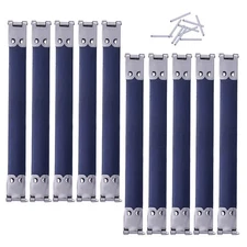  10 Pcs Expandable Purse Bag Clasp Frame Flex Making Accessories Shaper