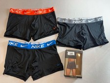 Nike Essential Micro Trunks 3 Pack Mens Large Dri-FIT Boxer Briefs MSRP 45 