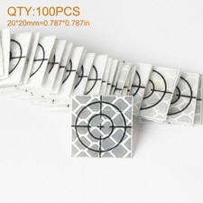 Reflector Sheet 100PCS 20X20MM  Reflective Tape Target For Total Station Survey