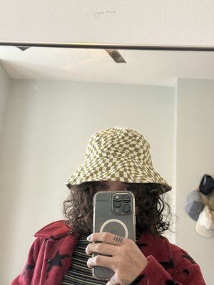 BAGGU trippy checker bucket hat BAGGU Trippy Checker Bucket Hat Like new | Mercari main image 3