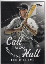 2025 Topps Ted Williams Call to the Hall Insert card #CTH-7 Boston Red Sox