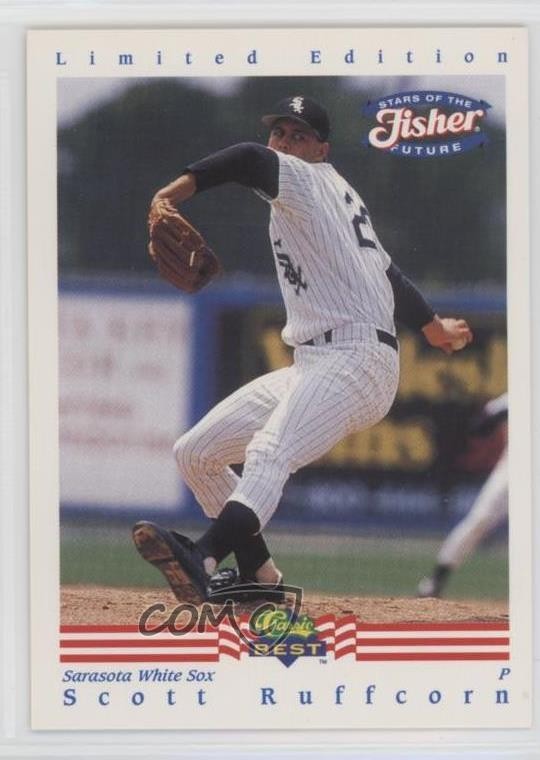 1992 Classic Best Fisher Nuts Stars of the Future Scott Ruffcorn Rookie RC 1s2x
