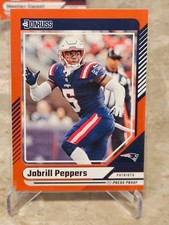 2024 Panini Donruss - Red Press Proof #296 Jabrill Peppers