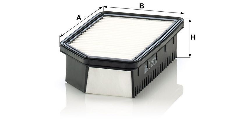 Air filter Filter Insert C 25 013 MANN-FILTER for KIA RIO III RIO III Saloon - Image 19