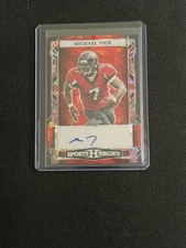 2024 Leaf Sports Heroes Michael Vick Auto /9 - Falcons