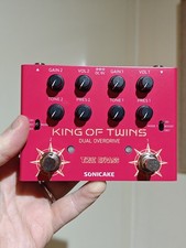 Sonicake King Of Twins Dual Guitar Effects Pedal King Of Tone Clone Overdrive