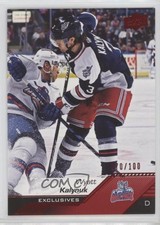 2022-23 Upper Deck AHL Exclusives 70/100 Wyatt Kalynuk #58 0l45