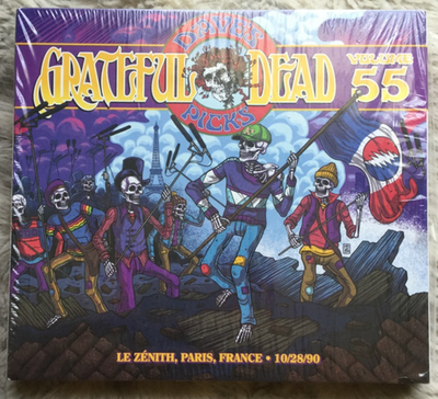 概ね美品Dave's Picks Vol. 55: LeZénith [3CD] GRATEFUL DEAD Dave's Picks Vol. 55 Le Zénith Paris France 10/28/90