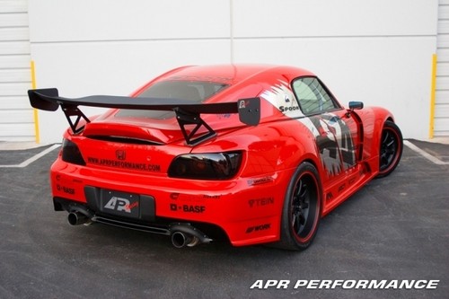 APR GTC-300 Carbon Fiber Adjustable Rear Wing / Spoiler - Honda S2000 AP1 AP2 - Foto 4 di 7