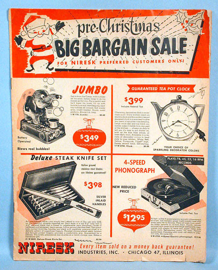 1950s Christmas Sales Catalog Toys Dolls Jokes Novelties 1950s Christmas Sales Catalog Toys Dolls Jokes Novelties