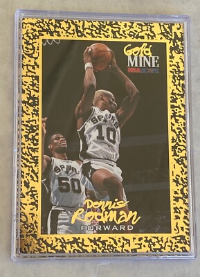 DENNIS RODMAN FINEST 289枚 GOLD REFRACTOR Dennis Rodman 1997-98 Topps Finest Test Refractor Gold /289