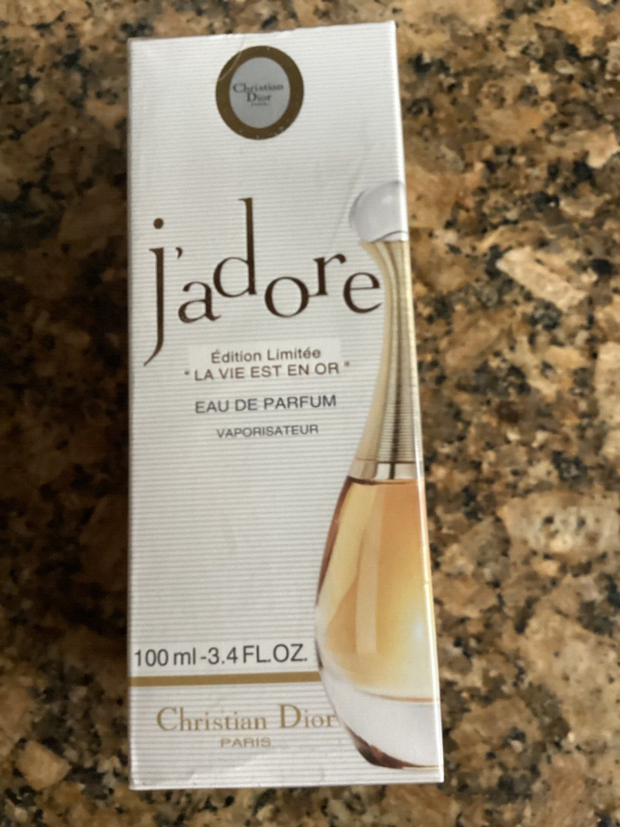 Dior jadore ジャドール LIFE IS GOLD 50ml 希少 CHRISTIAN DIOR J'ADORE EAU DE PERFUME LIMITED EDITION 'LIFE OF