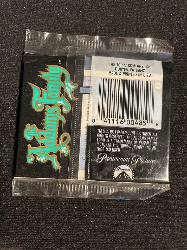 1991 TOPPS ADAMS FAMILY MOVIE TRADING CARDS - 1 Unopened Pack - Image 4 of 4