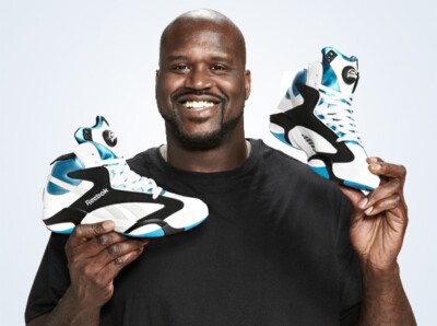 Reebok Shaq Attaq PUMP Retro Orlando Magic White Black Azure Blue