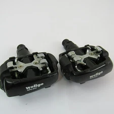 WELLGO WPD-84A Mountain Bike Clipless Pedals Vintage Replacement Black  S2