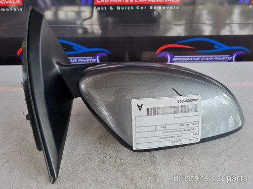 NISSAN QASHQAI J11 06/2014-06/2017 RIGHT DOOR MIRROR MANUAL FOLD Grey 23593 - Picture 3 of 12