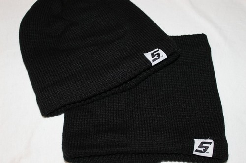 Tools Black Sherpa Winter Beanie Hat 