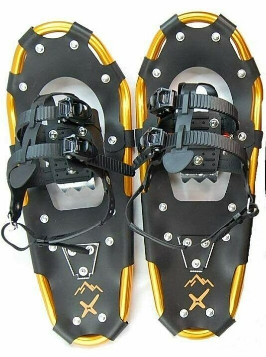 "Raquetas de nieve Xtrempro terreno de nieve ligeras aluminio ergonómico con estuche de 21"