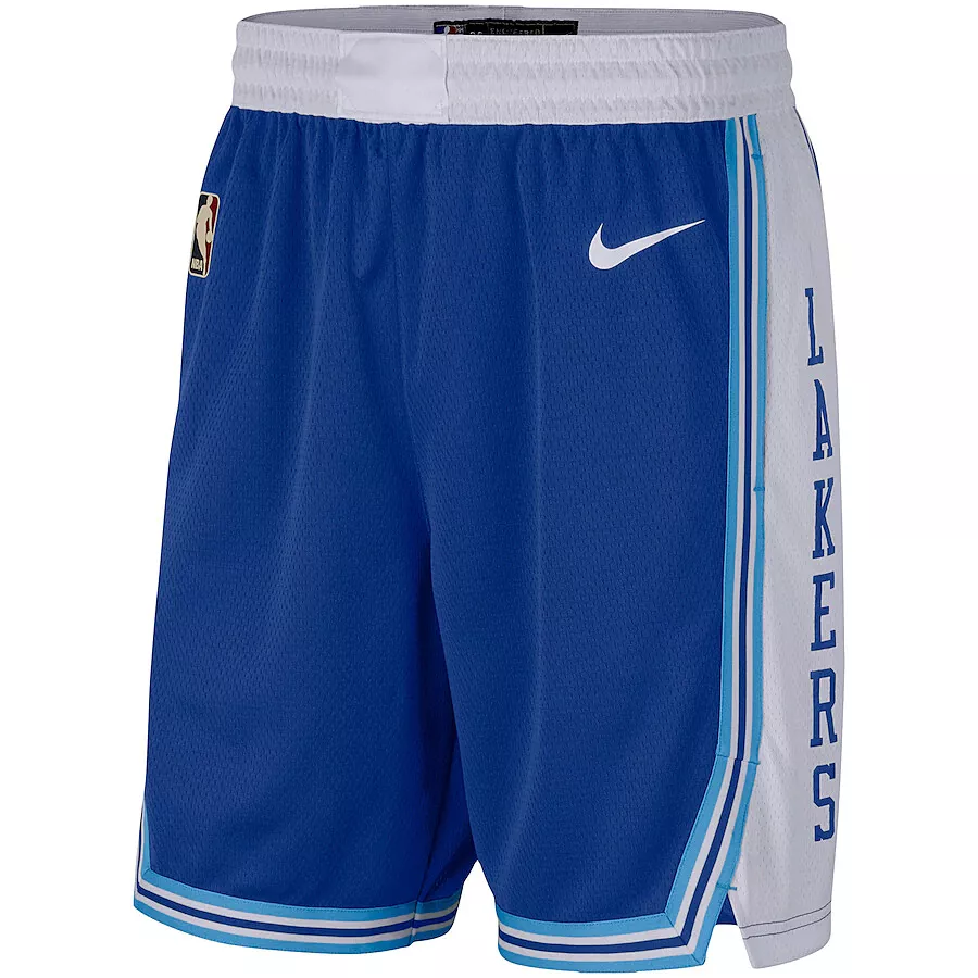 Los Angeles Lakers Nike Classic Edition Swingman Shorts - Mens