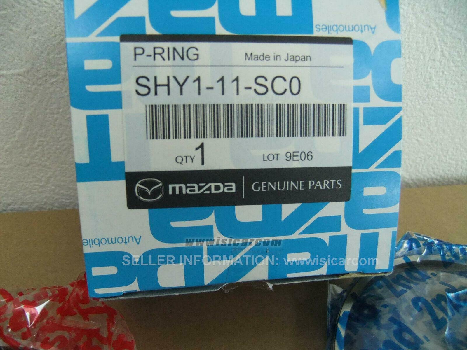 L3Y4-11-SC0 Genuine Mazda PISTON RING SET L3K9 L3-VDT DISI - View #10
